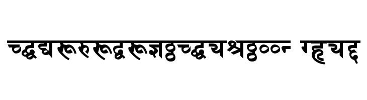 DevanagariDelhiSSK Bold  免费字体下载