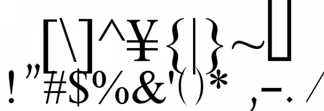 DevanagariDelhiSSK Font OTHER CHARS