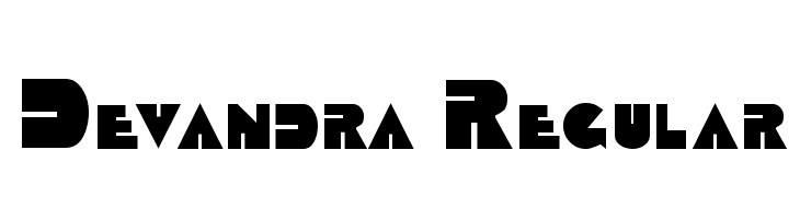 Devandra Regular Font