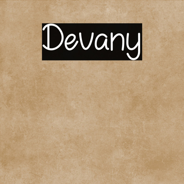 Devany Example 3