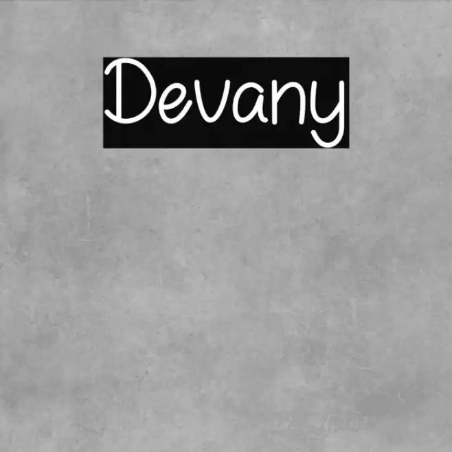 Devany Font examples
