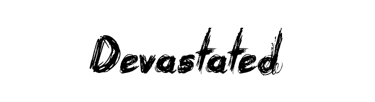 Devastated Font