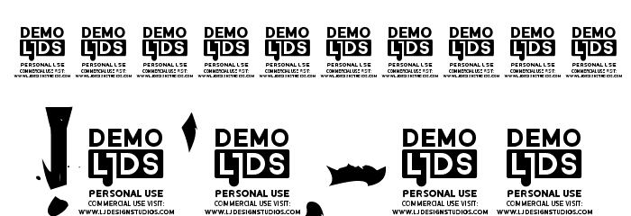 Devastation DEMO Font OTHER CHARS