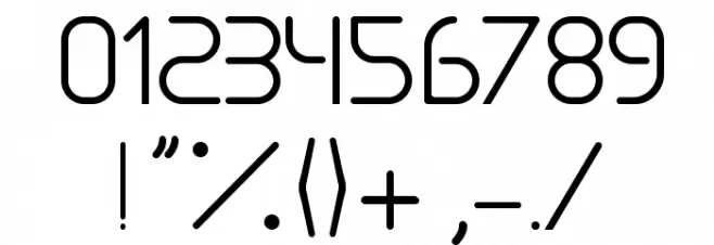 Develuz Font OTHER CHARS