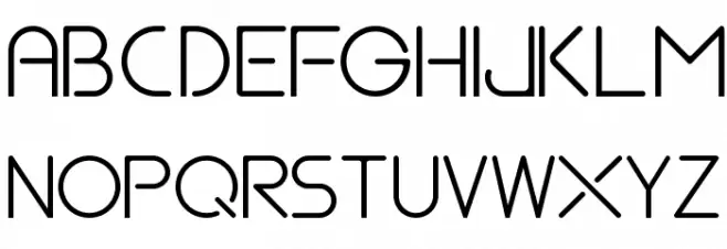 Develuz Schriftart Groß