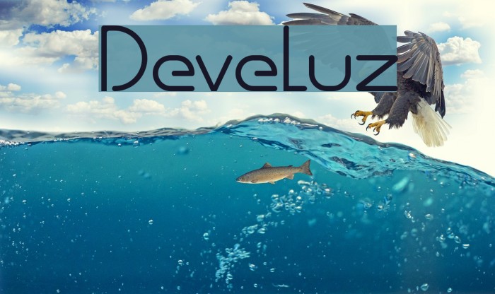 Develuz Fonte examples