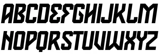 Deventer PERSONAL USE 2 フォント 小文字