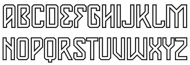 Deventer PERSONAL USE 4 Шрифта строчной
