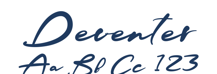 Deventer Font Preview