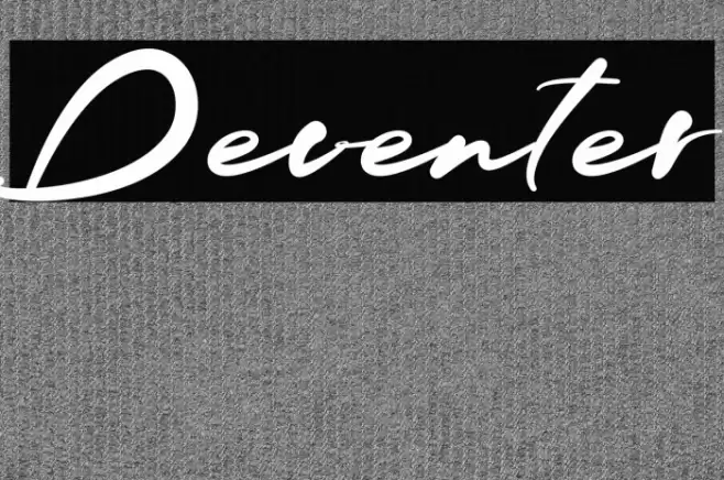 Deventer خط examples