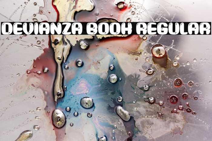 Devianza Book Regular Example 2