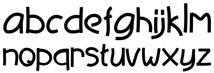 Deviato Font LOWERCASE