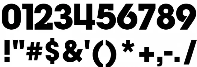 Devil Breeze Bold Font OTHER CHARS