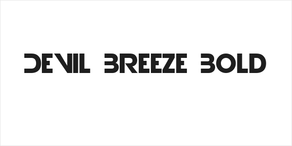 Devil Breeze Bold Logo