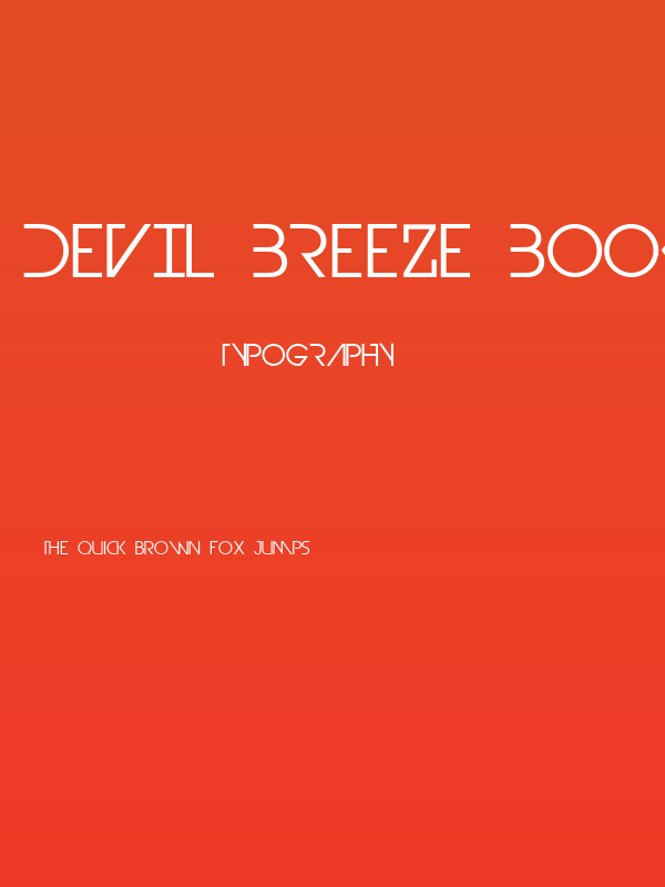 Devil Breeze Book Poster