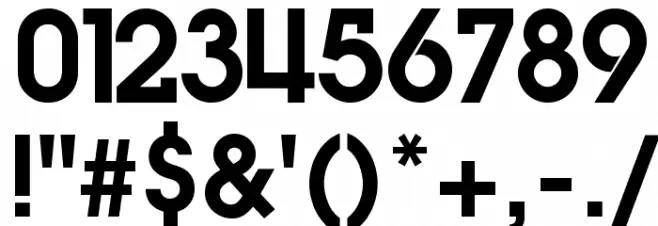 Devil Breeze Demi Font OTHER CHARS