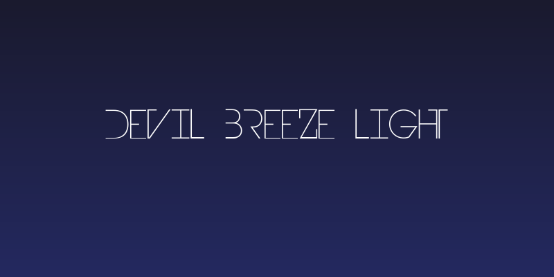 Devil Breeze Light Social Header