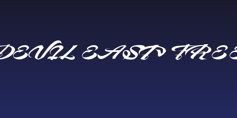 Devil East Free Social Header