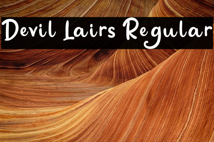 Devil Lairs Regular Example 1