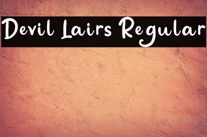 Devil Lairs Regular Example 3