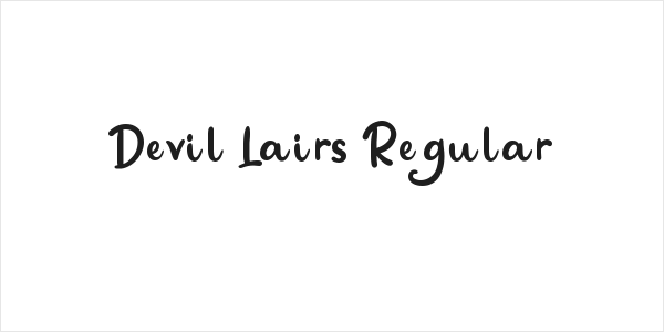 Devil Lairs Regular Logo