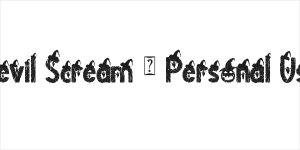 Devil Scream - Personal Use Logo