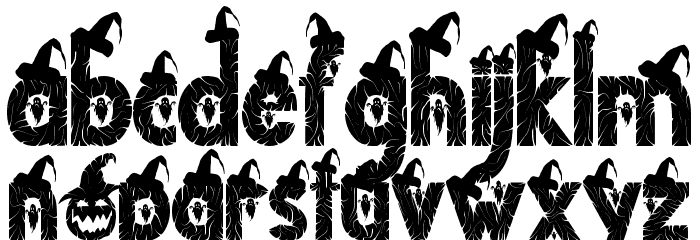 Devil Scream - Personal Use Font LOWERCASE
