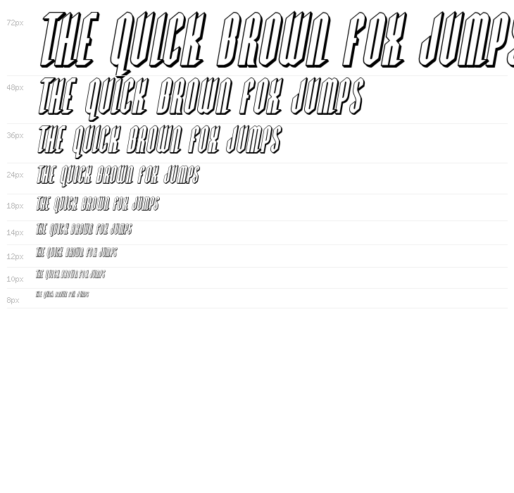 Devil Summoner 3D Italic Waterfall