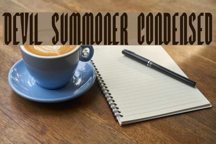 Devil Summoner Condensed Example 1