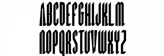 Devil Summoner Condensed Fonte MINÚSCULAS