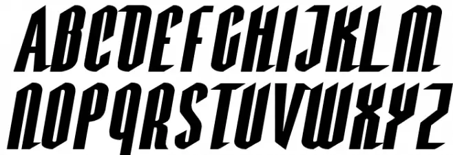 Devil Summoner Extra-Expanded Italic Fonte MAIÚSCULAS