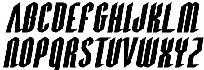 Devil Summoner Extra-Expanded Italic Шрифта строчной