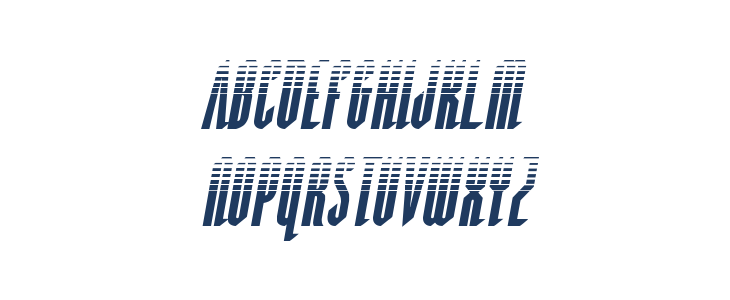 Devil Summoner Halftone Italic Lowercase