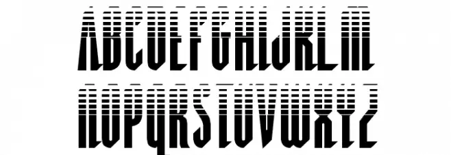 Devil Summoner Halftone Font Litere mici