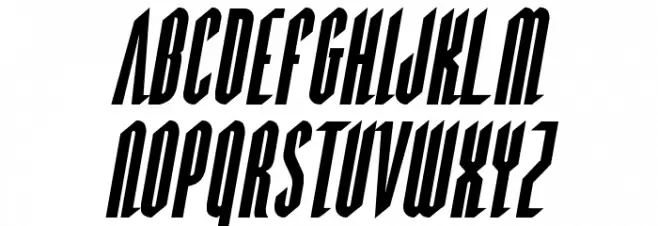 Devil Summoner Italic 字体 小写