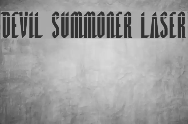 Devil Summoner Laser Example 3