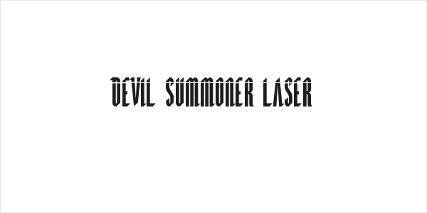 Devil Summoner Laser Logo