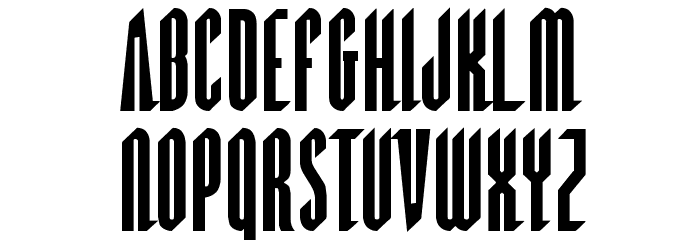 Devil Summoner Regular Font LOWERCASE