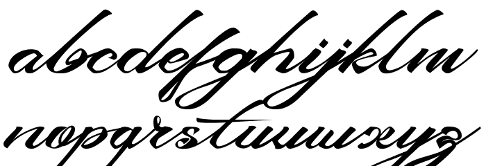 DevilEastFree Font LOWERCASE