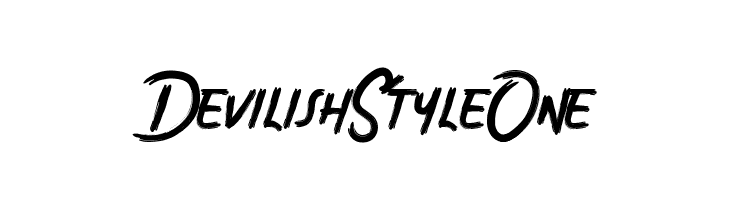 Devilish Style One  font caratteri gratis