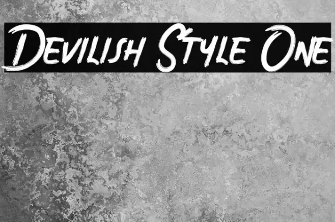 Devilish Style One Fuentes examples