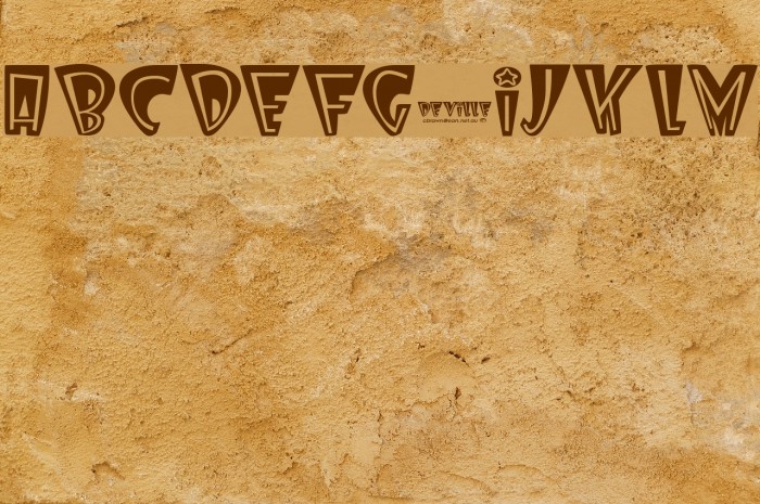 Deville Font examples