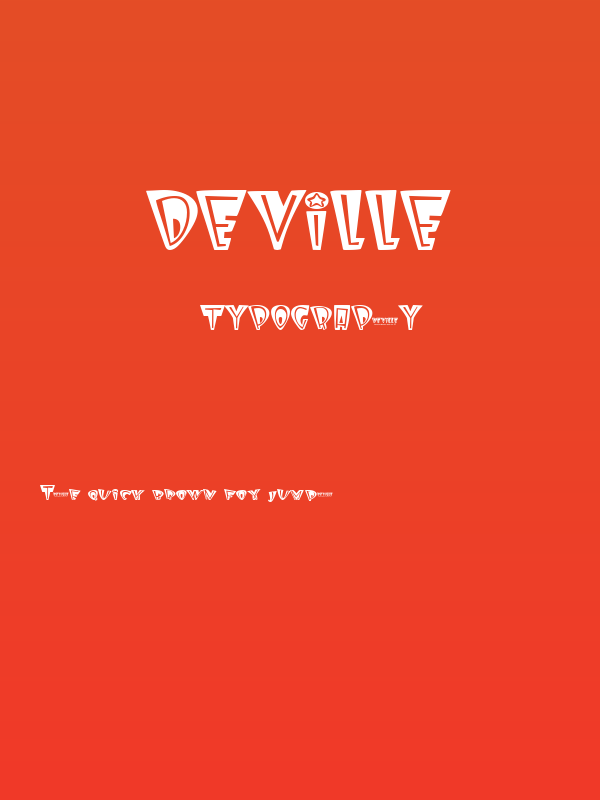Deville Poster