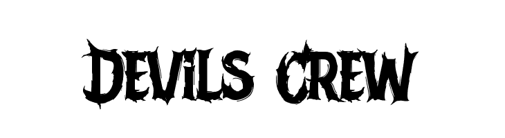 Devils Crew  Free Fonts Download