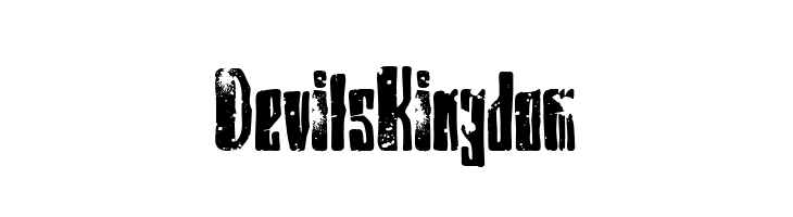 Devils Kingdom  Скачать бесплатные шрифты