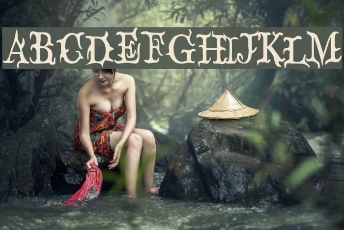 Devil's Snare Font examples