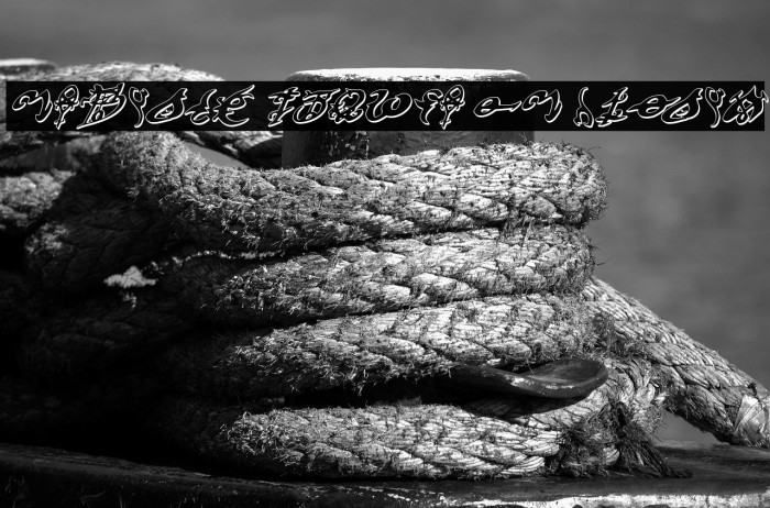 Devil's Tongue 3D Italic Example 2