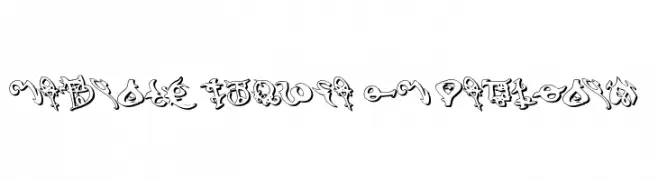 Devil's Tongue 3D Leftalic  Frei Schriftart Herunterladen