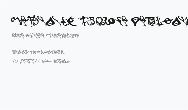 Devil's Tongue Leftalic Business Card