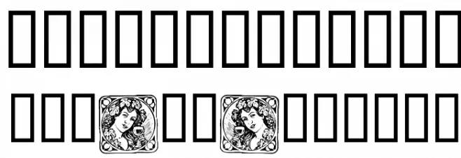 Devils and Dragons Font Litere mari